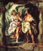 Peter Paul Rubens The Prophet Elijah Receiving Bread and Water from an Angel Sweden oil painting artist
